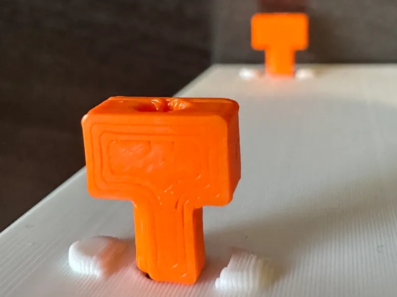 Skadis M3 T-nuts mounting peg