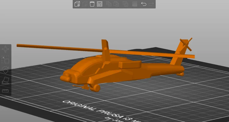 decorative helicopter