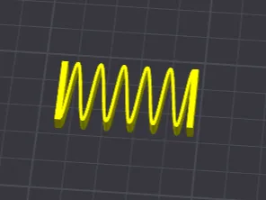 Parametric Flat Spring