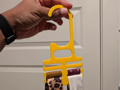 Six Tie Hanger