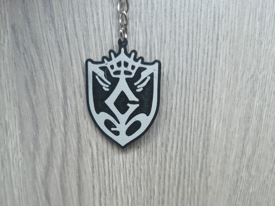 【Blazing gökyüzü】 30g Team Emblem Anahtarlık