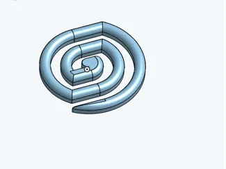 Spiral Crochet Marker