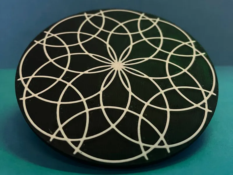 Geometrical coaster