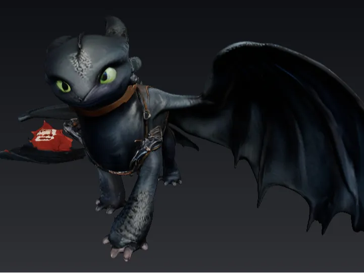 toothless dragon