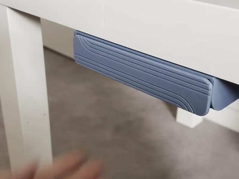under desk tilt drawer