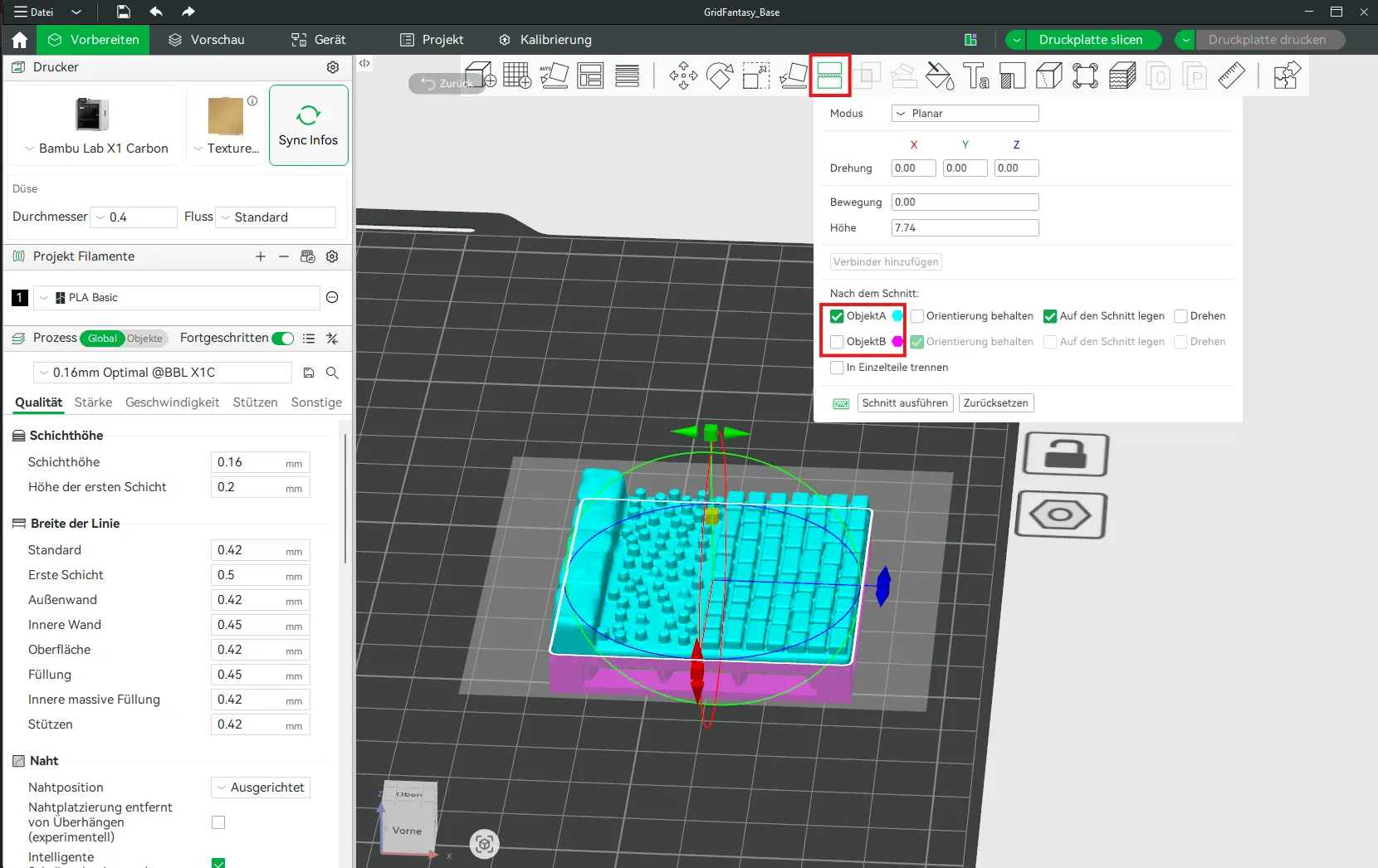 Locking Geometry GridFantasy Base Tiles - Free 3D Print Model - MakerWorld