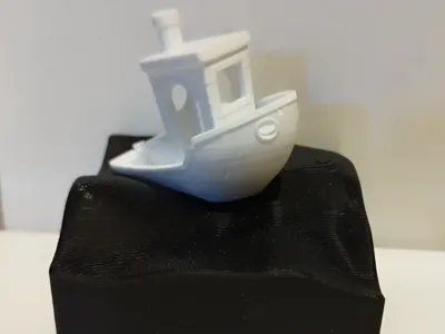 Stand for 3DBenchy that looks like water