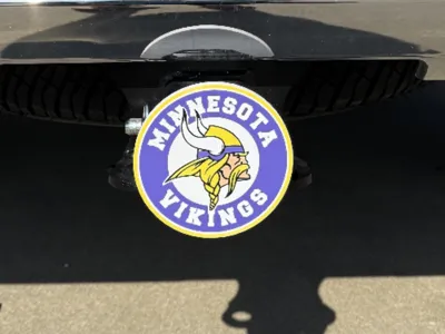 Decoratvie Minnesota Vikings Hitch Cover
