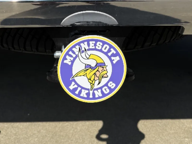 Decoratvie Minnesota Vikings Hitch Cover