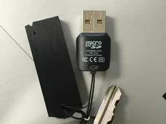 SD Card Keychain Print In Place Remix