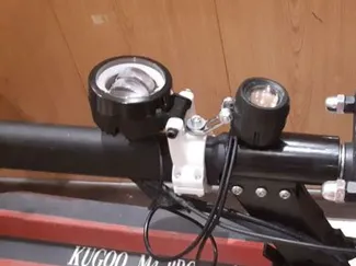 Arctic headlight mount (kugoo m4 m4 pro)
