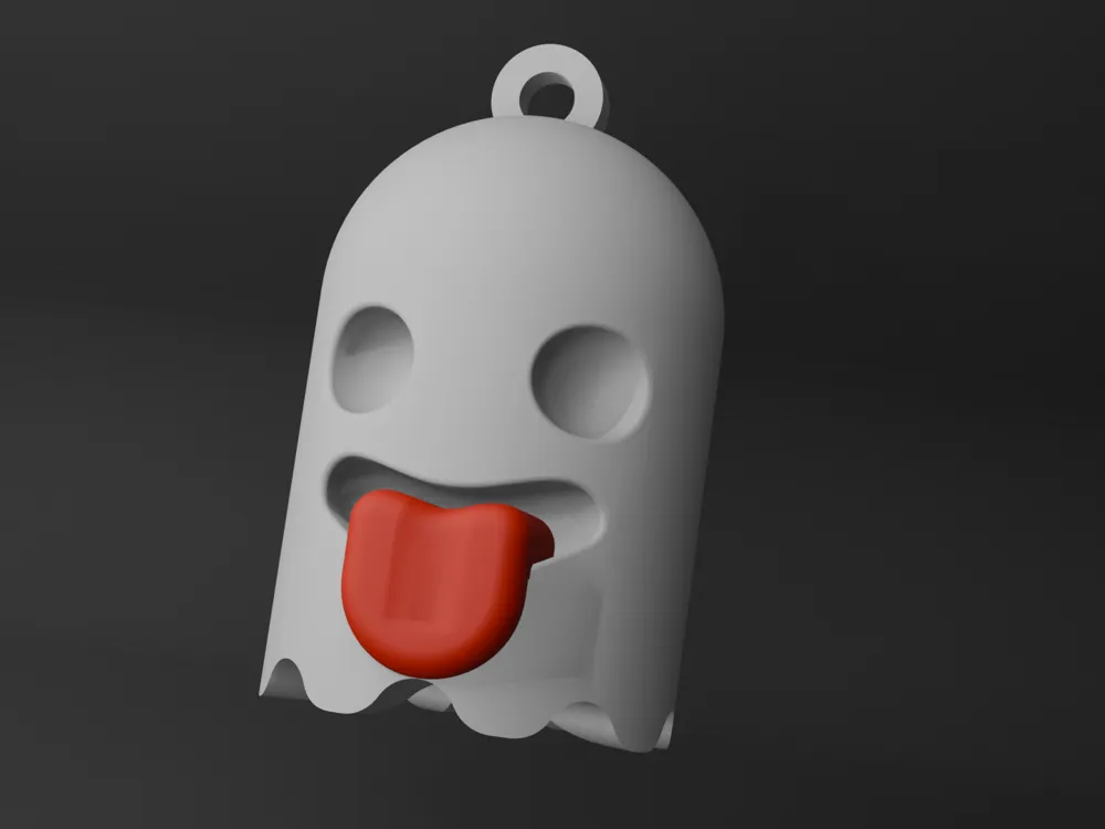 Keychain of GHOST by MIXCOALT981 MakerWorld: Download Free 3D Models