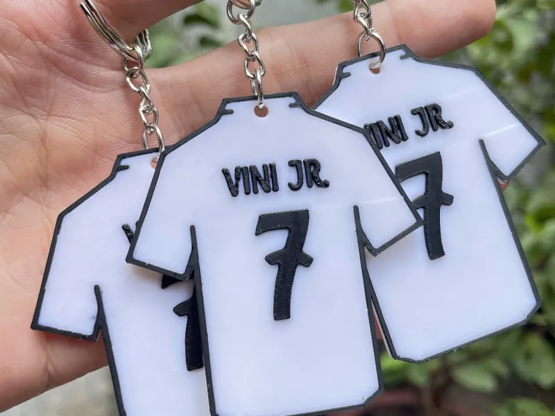 Real Madrid 2025 Vinicius Jr Keychain