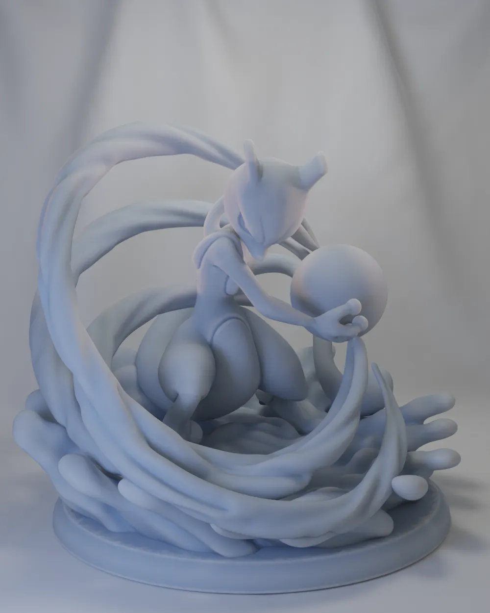Pokemon - Mewtwo Shadow Ball - Free 3D Print Model - MakerWorld