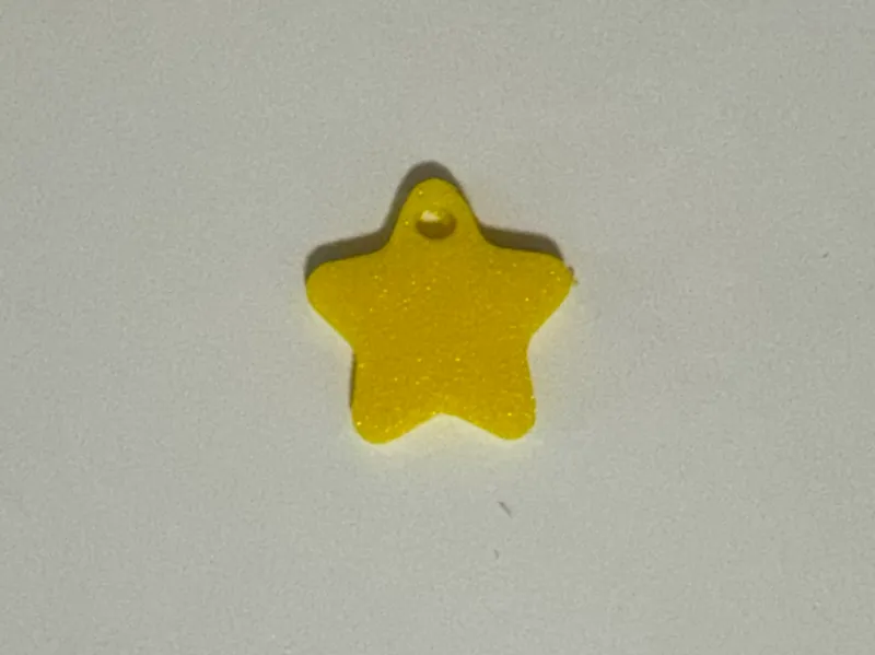 Star Keychain Charm