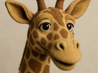 Giraffe Head