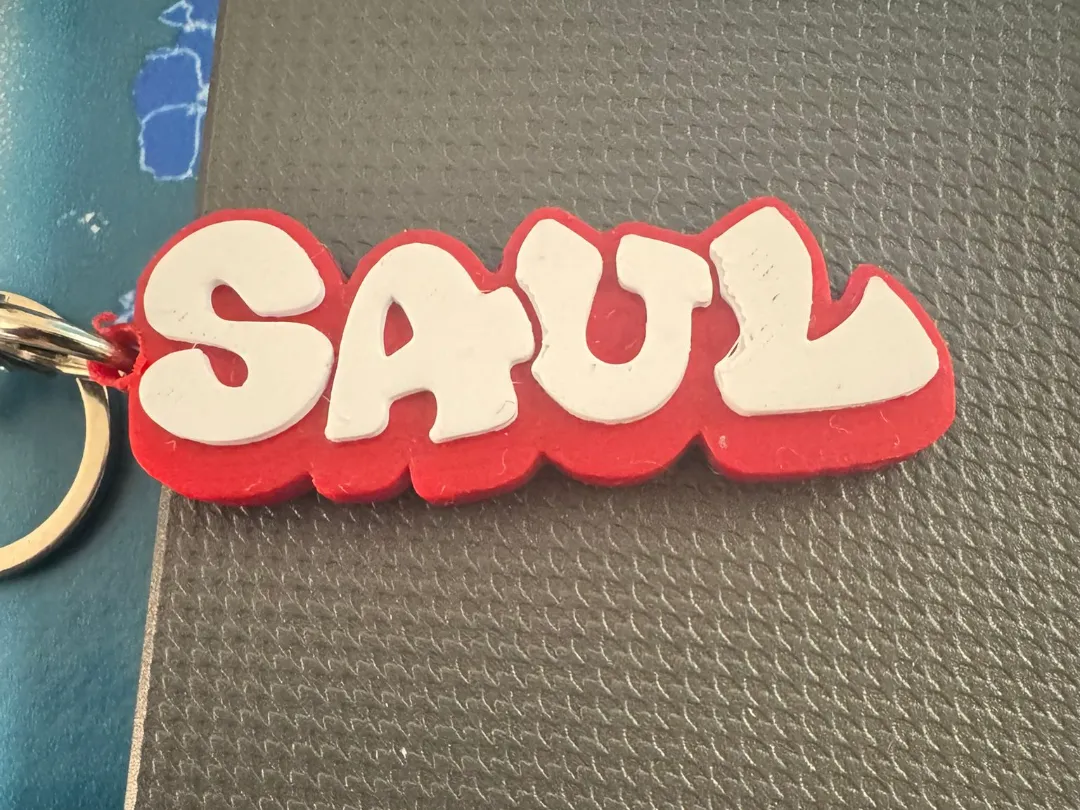 Saul Letras Porte-clés avec le nom Saul en lettres graffiti - Modèle d'Impression ...