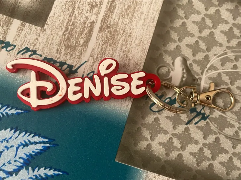 llavero con nombre de denise 