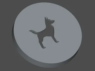 Dog bokeh cap for lumix 42,5mm f1,7