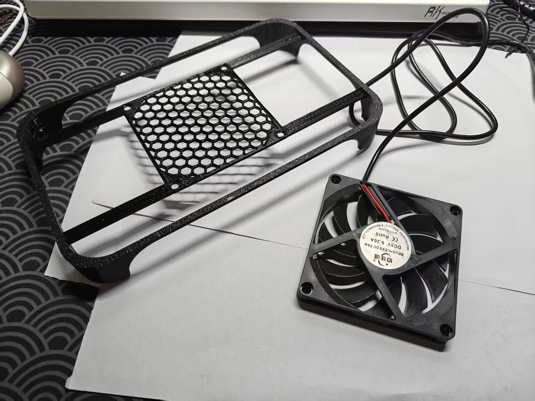 ZX AX3000 Xuntian Edition Stand with Fan Version Remixed by