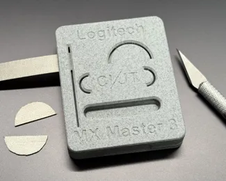 Logitech MX Master 3 – Teflon Tape Cutting Jig