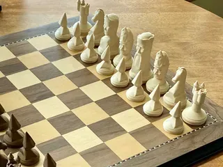 Hand Carved Chess Set