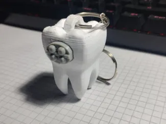Tooth Keychain - Llavero diente