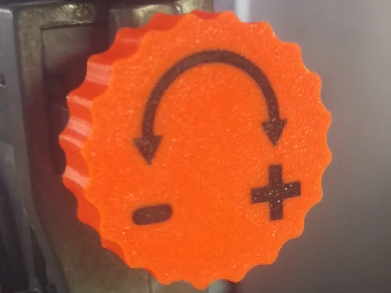 Dillon powder thrower knob