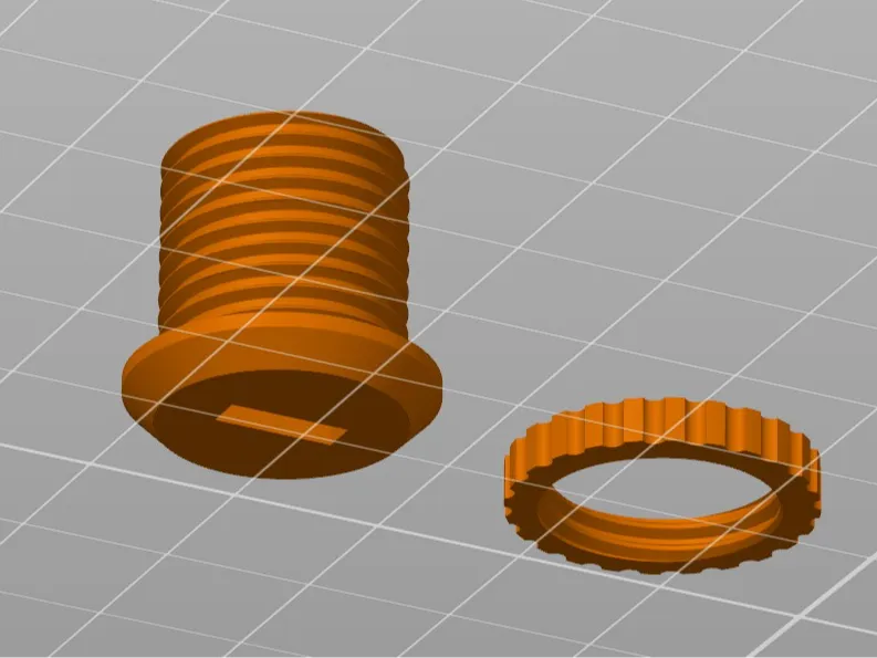 16mm hole blank