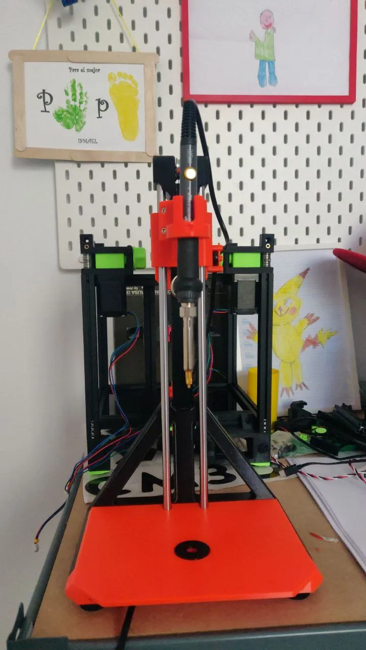 Stealth Press with Smooth rods (reuse from MK3S)