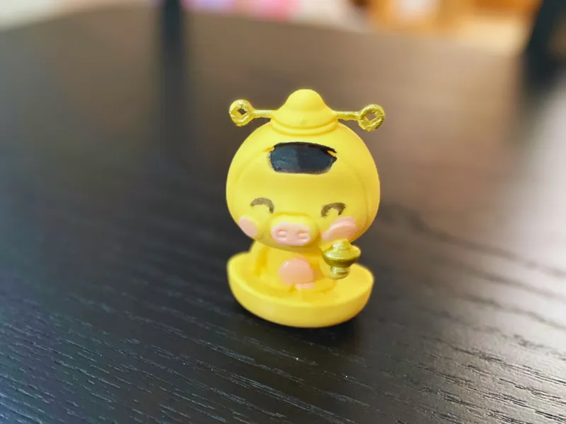 金铃元宝财运猪