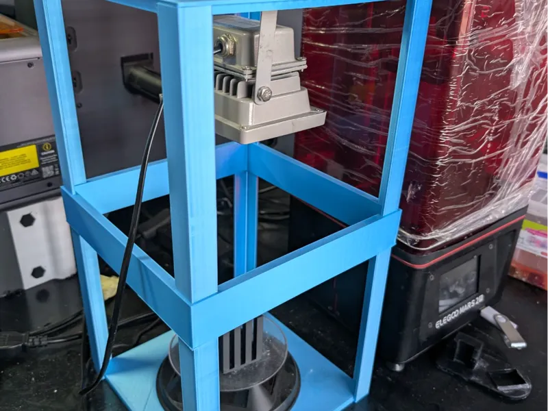 Supporto Lampada UV per Stampa in resina