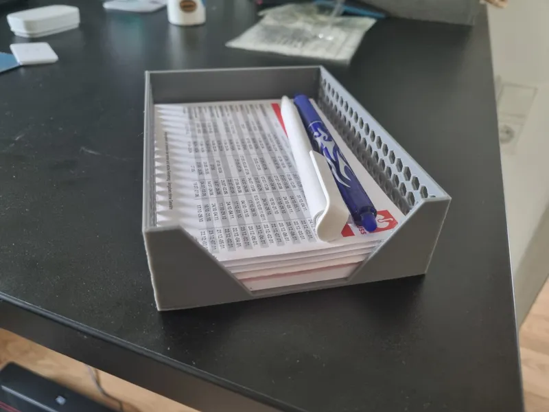 A6 Memopads Organizer
