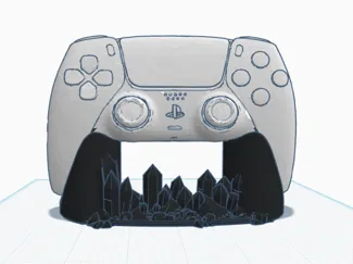 Crystal Stand for PS5 Controller
