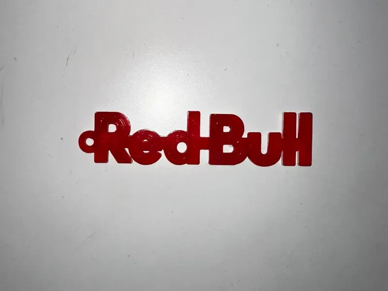 Redbull keychain
