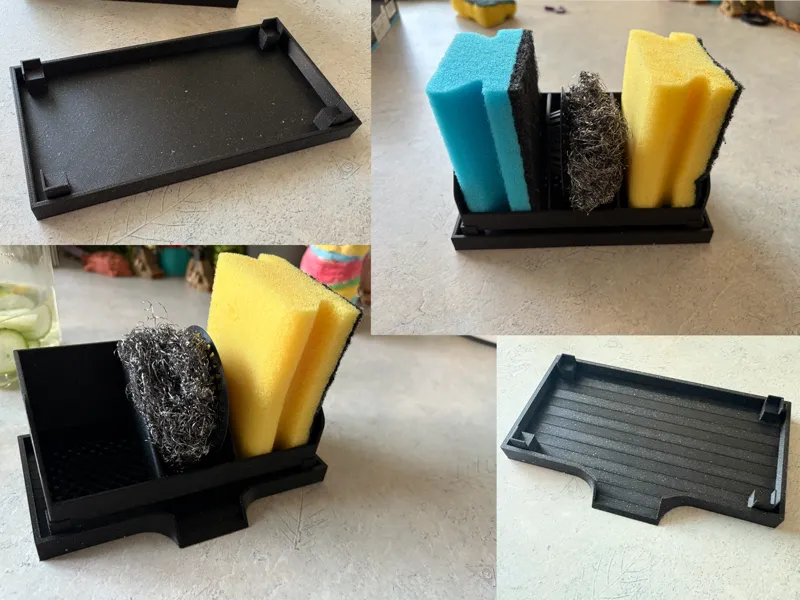 Ver.2 Larger Sponge holder with/without drainer