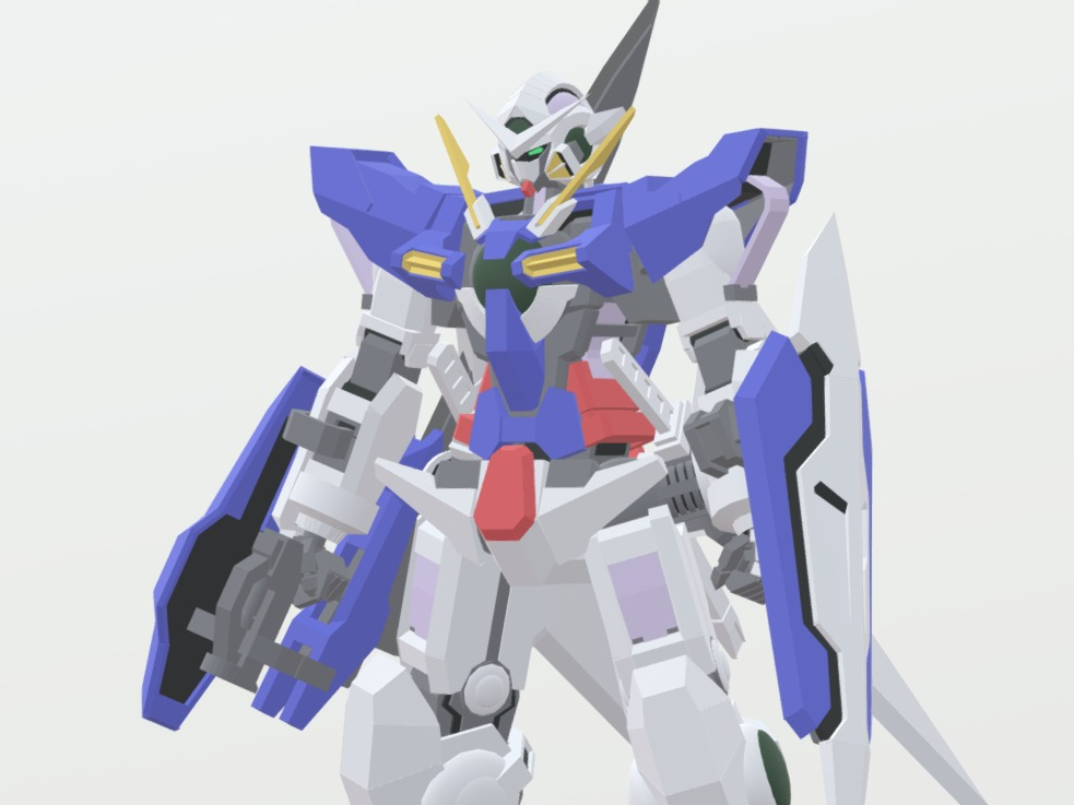 【手涂】GN-001高达