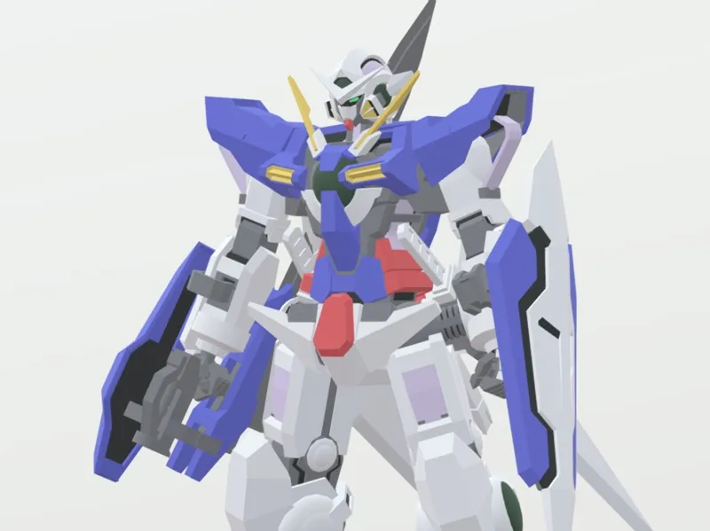 【手涂】GN-001高达
