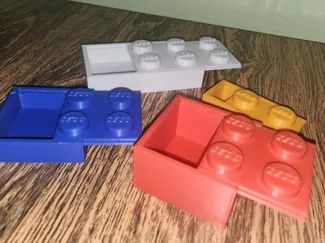 Cajas bloqueLEGO con tapa corrediza