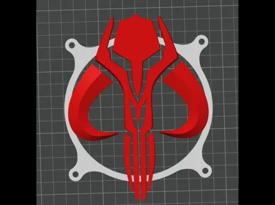 Mitosaur 120mm Fan Cover