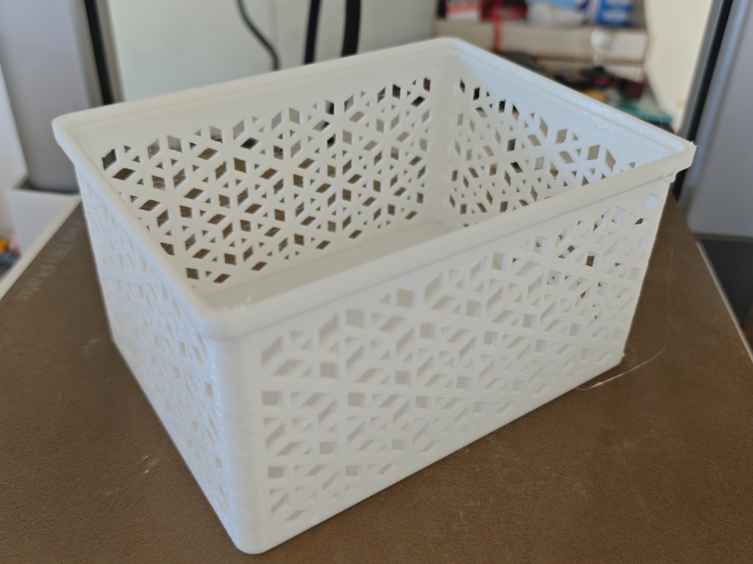 Creative hollow out, infinitely stackable storage box, freely scalable ...