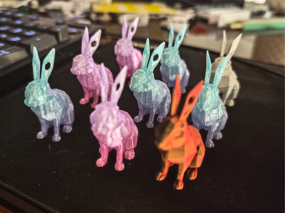Rabbit Keychain by 问风 MakerWorld: Download Free 3D Models