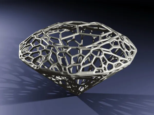 Diamant style Voronoi — figurine