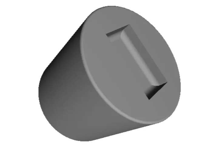 Custom knob or cap