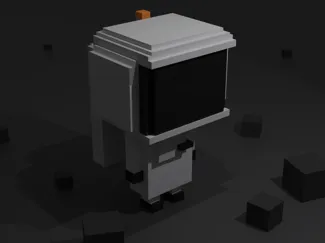 Mini Astronaut – Stylish 3D Printable Desk Figurin