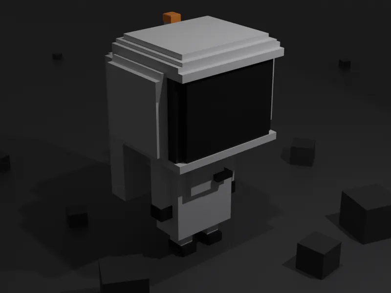 Mini Astronaut – Stylish 3D Printable Desk Figurin