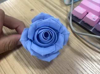 玫瑰花发卡