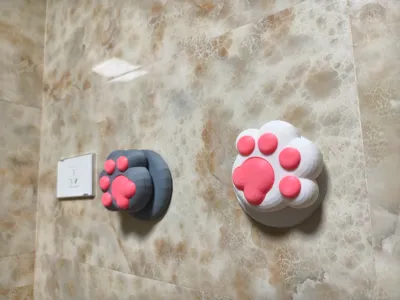 Drain Cover-up -- Universal Cat Paw