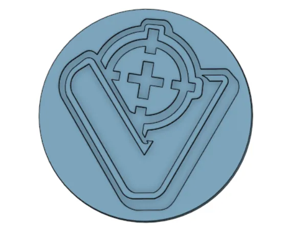VSPO! logo coaster