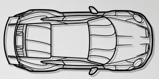 Porsche 911 GT3 Apex Wall Art - Free 3D Print Model - MakerWorld